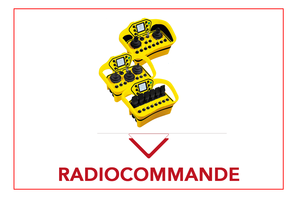 accessoires radio commande de manutention